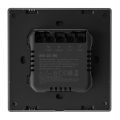 Inteligentný WiFi nástenný vypínač Sonoff M5 2C, sivý (2-kanálový)
