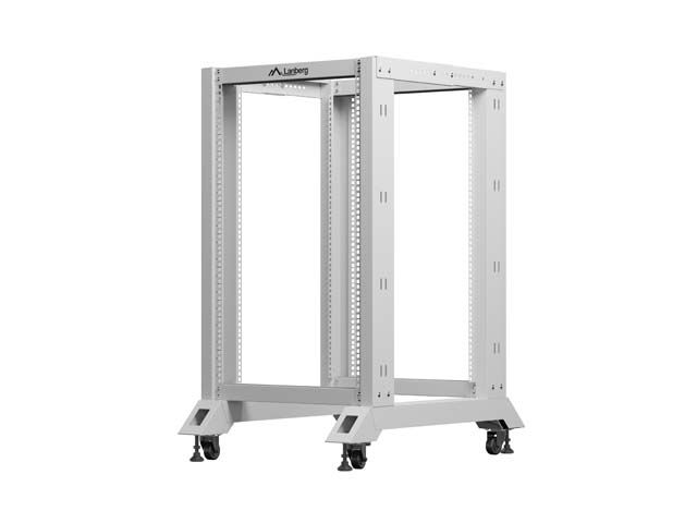 LANBERG OTVORENÝ RACK 19'' 18U 600X800 ŠEDÝ
