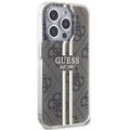 Puzdro Guess pre iPhone 15 Pro Max 6,7" GUHCP15XH4PSEGW hnedá HC IML 4G GOLD STRIPE