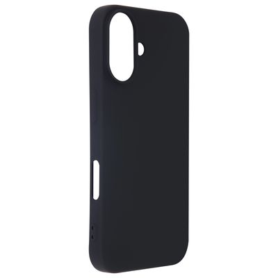 Satin Flex kryt na iPhone 16 čierna
