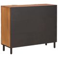 vidaXL Servírovacia skriňa Drevité hnedé dokončenie 90 x 33 x 75 cm