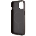 Obal Guess pre iPhone 14 6,1" GUHMP14SP4RPSW hnedý harcase Magsafe 4G Printed Stripes