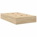 vidaXL Rám postele s úložným prostorem Sonoma dub 120 x 190 cm