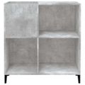vidaXL Skrinka na platne betónovosivá 84,5x38x48 cm kompozitné drevo