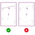 vidaXL Stolová doska 220x40x(2-4) cm neošetrený masív živé hrany