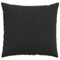 vidaXL Vankúše na pohovku 2 pcs Čierna 50 x 50 cm Kordúrová tkanina