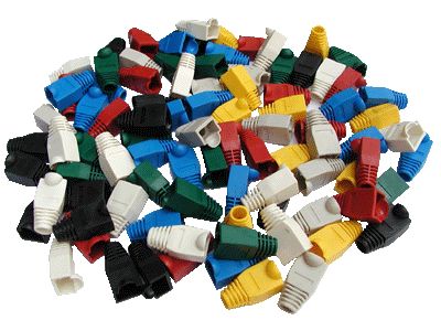 DATACOM Ochrana RJ45 s bublinkou MODRÁ (10 ks)