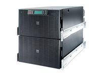 UPS (na montáž do racku) - AC 220/230/240 V - 12 kW - 15000 VA - 3 fázy / 1 fáza - Ethernet 10/100, RS-232 - výstupné konektory: 10 - 12U - čierna - pre P/N: AR2487G, AR3105W, AR3140G, AR3155W, AR3305W, AR3340G, AR3355SP, AR3355W, NBWL0356A