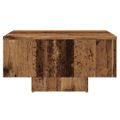 vidaXL Konferenčný stolík staré drevo 60x60x31,5 cm kompozitné drevo