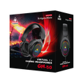 Kruger&Matz Warrior GH-50 herné slúchadlá s mikrofónom a LED podsvietením