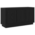 vidaXL Servírovacia skriňa Čierny dub 102 x 35 x 55 cm
