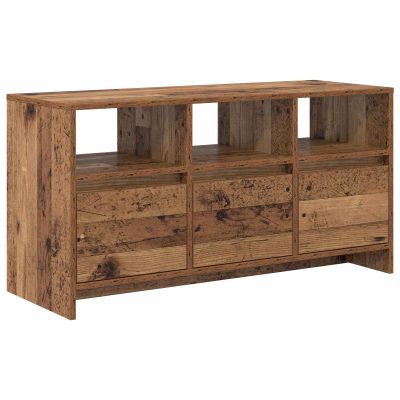 vidaXL TV skrinka 102 x 37,5 x 52,5 cm Dubové drevo Kompozitné drevo