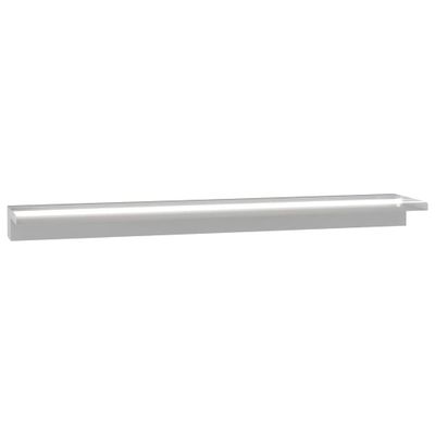 vidaXL Bazénová fontána/vodopád s LED nehrdzavejúca oceľ 110 cm