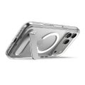 Spigen Ultra Hybrid ”S” Mag Magsafe puzdro pre iPhone 17 Pro Číre/Biele