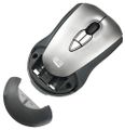 Adesso iMouse P10/ bezdrátová air myš 2,4GHz/ laser + gyroskopický snímač/ USB/ černá Myš, bezdrátová, laserová, gyroskop, 2400dpi, USB, cerno-šedá