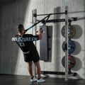 Multifunkčný skladací posilňovací stojan - Power Rack HMS KLT34 sivý
