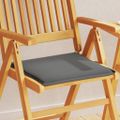 vidaXL Záhradné podsedáky 6 ks antracitové 45x45x2 cm štvorcové