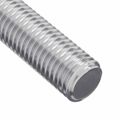 vidaXL Závitové tyče 2 ks Strieborná M6 x 120 mm Kov