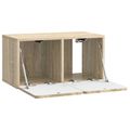 vidaXL Nástenná TV skrinka 59,5 x 31 x 30 cm Dub sonoma