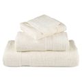 vidaXL Prémiové uteráky pre hostí SOLUND 10 ks krémové 30x50 cm 600 g/m²