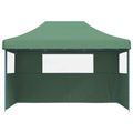 vidaXL Párty stan 279 x 410 x 315 cm Zelená Oxfordská látka