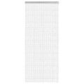 vidaXL Záves na dvere 90x220 cm hliník