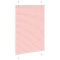 vidaXL plisovaná roleta ružová 90x150 cm Šírka látky 89,4 cm