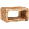 vidaXL Nočný stolík 2 ks Hnedá 45 x 30 x 24 cm Masívne mango drevo