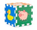 Penové puzzle zo zvieratkami 6 ks