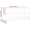 vidaXL TV skrinka 103,5 x 30 x 50 cm Remeselný dub Kompozitné drevo