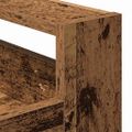 vidaXL Kuchynský vozík Staré drevo 60 x 45 x 80 cm Kompozitné drevo