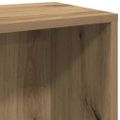 vidaXL skrinka na knihy/príborník Artisan Dub 66x30x98 cm