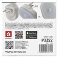 PIR senzor (pohybové čidlo) EMOS P3322 GoSmart s nočným svetlom, Wi-Fi