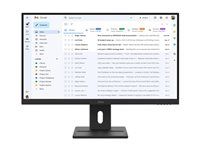 LED monitor - 27" - 1920 x 1080 Full HD (1080p) - IPS - 300 cd/m² - 1500:1 - 4 ms - HDMI, VGA, DisplayPort - reproduktory - havrania čerň