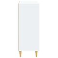 vidaXL Servírovacia skriňa Biela 66 x 34,5 x 90 cm Kompozitné drevo
