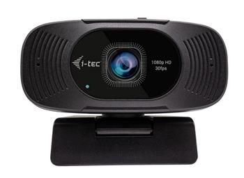 i-tec SOLOMON 200 1080p Business Webcam Webkamera, Full HD 1080p, 85°, 2× mikrofon, potlacení ozveny, AE/AWB/ABLC, krytka objektivu, Plug & Play, USB-A