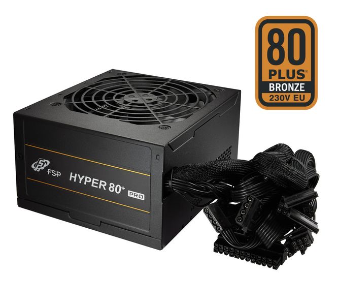 FSP HYPER 80+ PRO/650W/ATX 3.1/80PLUS Bronzia 230V/Bulk