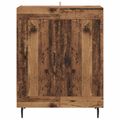 vidaXL Servírovacia skriňa Staré drevo 69,5 x 34 x 90 cm