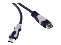 Kabel adaptéru - DisplayPort s piny (male) do HDMI s piny (male) - 2 m
