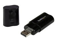 3.5mm Audio Adapter - External Sound Card - Black - External Sound Card (ICUSBAUDIOB) - Zvuková karta - stereo - USB 2.0 - pre P/N: MU15MMS, MU6MMS, TB33A1C