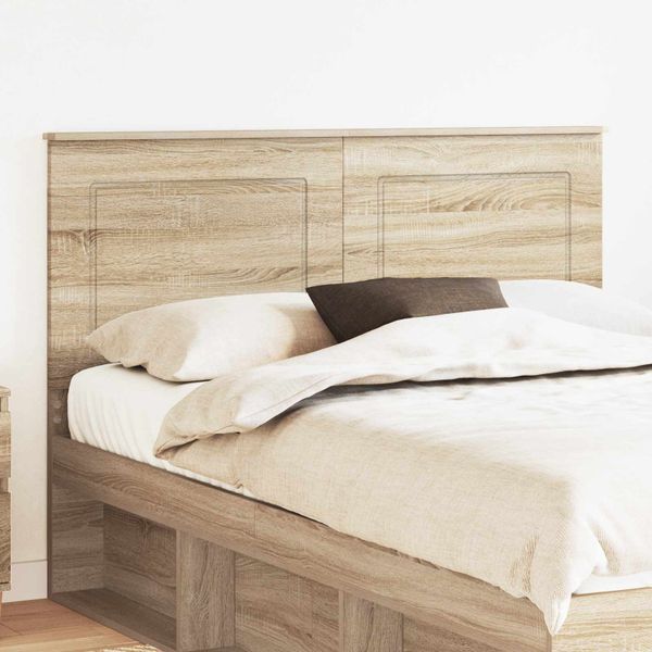 vidaXL Zadné čelo Sonoma dub 100 cm Konštruované drevo