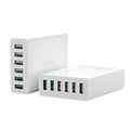 Nabíjačka 6x USB Blitzwolf BW-S15, QC 3.0, 60 W (biela)