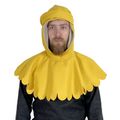 Stredoveká vlnená kápia - žltá