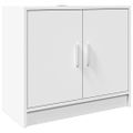 vidaXL Skrinka pod umývadlo biela 63x29x55 cm kompozitné drevo