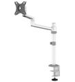 Neomounts DS60-425WH1 /Držák displeje/na stůl/17-27"/svorka+průchodka/3čepy/VESA 100X100/nosn.8kg/1 displej/bílý Držák, VESA, stolní, pro plochý monitor, úhloprícka 17"-27", náklon 120°, otácení 180°, rotace 360°, nosnost 8kg, bílý