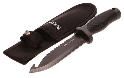 Nůž lovecký, 270/150mm, nerez, s nylonovým pouzdrem EXTOL-PREMIUM