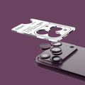 Etteri ochranné sklo fotoaparátu pre iPhone 18 Pro / 18 Pro Max tmavá čerešňa