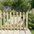 vidaXL Latkové plotové brány 2 ks 100x300 cm impregnované drevo