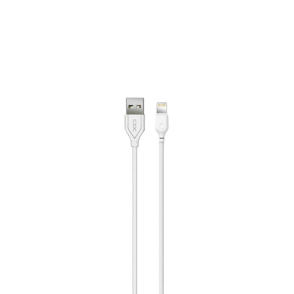 XO kábel NB103 USB - Lightning 1,0 m 2,1A biely