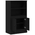 vidaXL Vyšší stôl Čierny dub 60 x 35.5 x 103.5 cm Kompozitné drevo